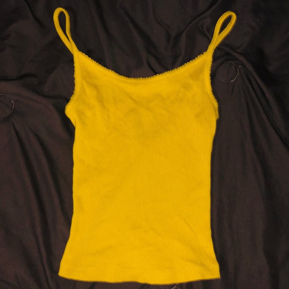 Mustard Yellow Tank Top